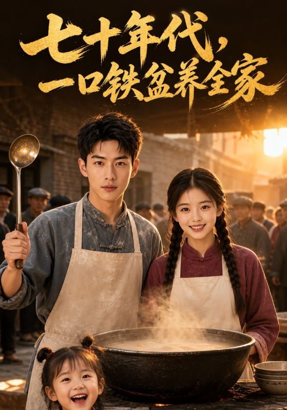 七十年代，一口铁盆养全家