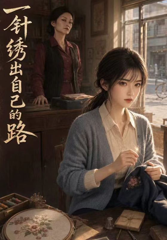 一针绣出自己的路
