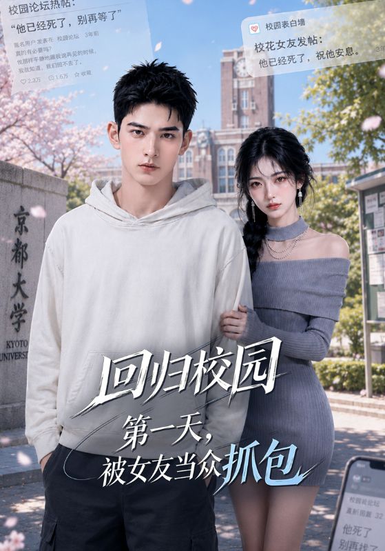 回归校园第一天，被女友当众抓包