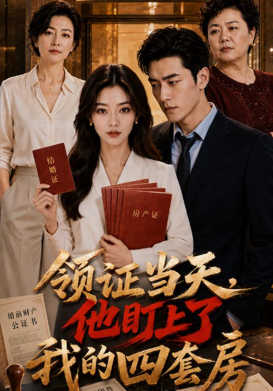 领证当天，他盯上了我的四套房
