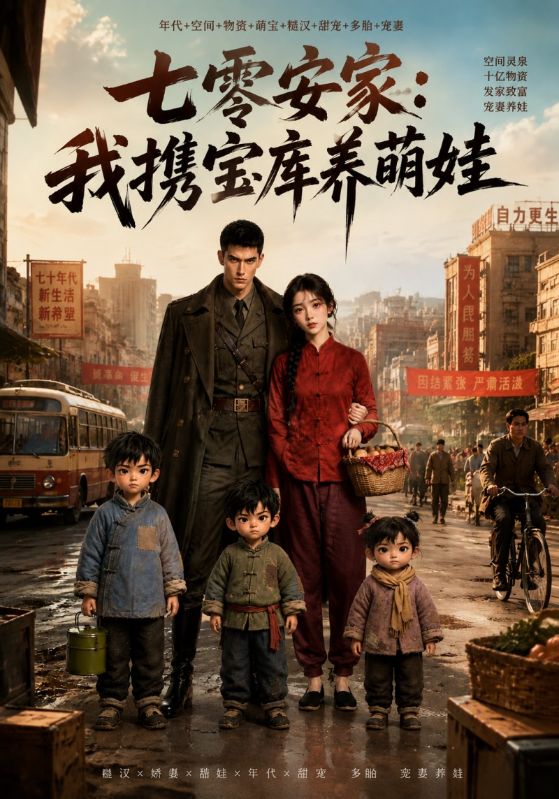 七零安家：我携宝库养萌娃