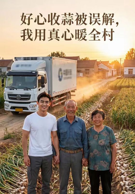 好心收蒜被误解，我用真心暖全村
