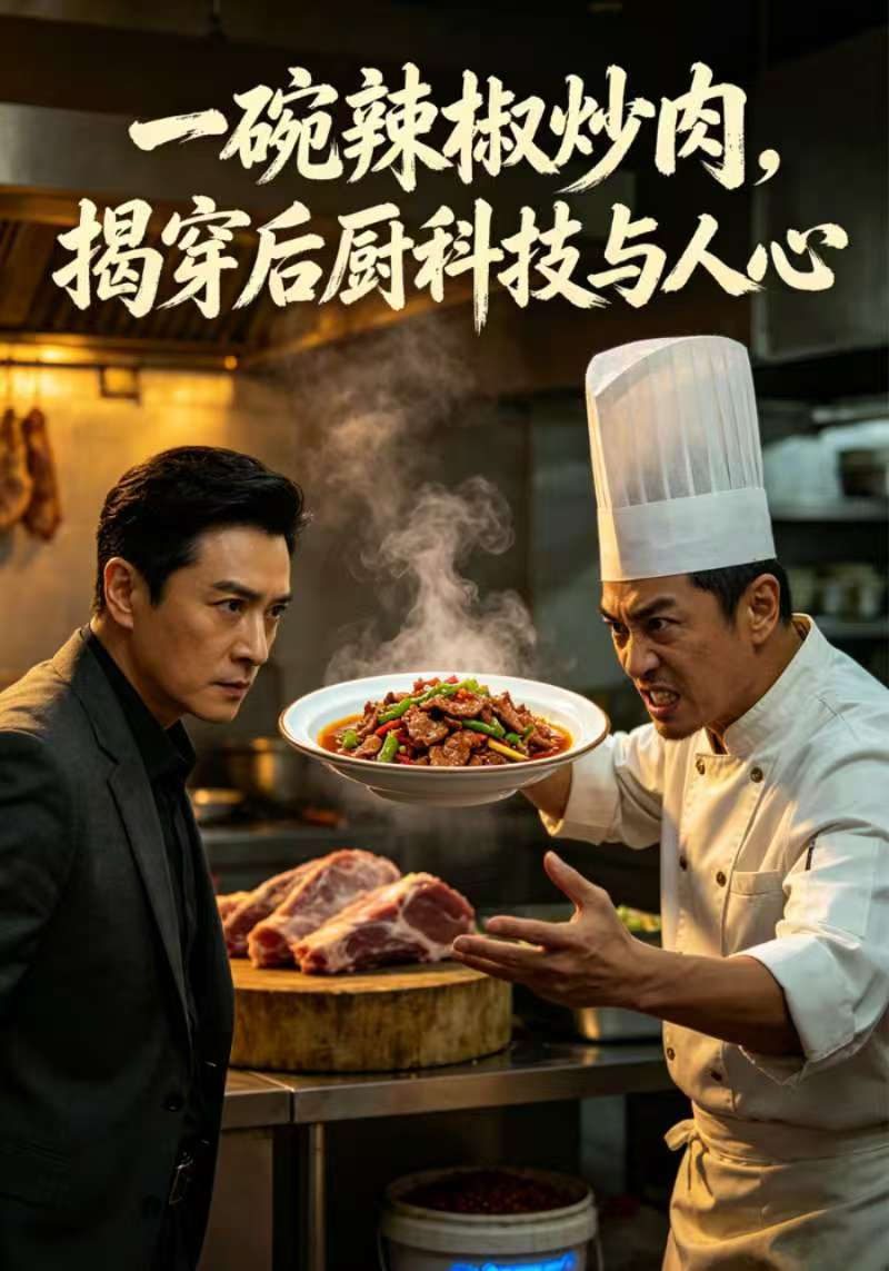一碗辣椒炒肉，揭穿后厨科技与人心