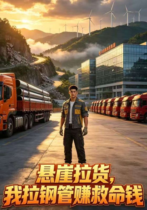 悬崖拉货，我拉钢管赚救命钱