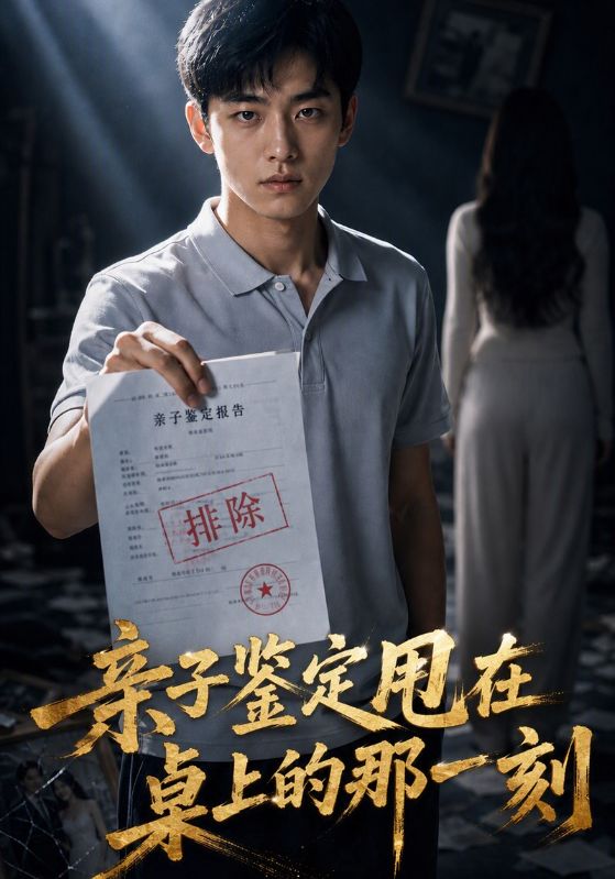 亲子鉴定甩在桌上的那一刻