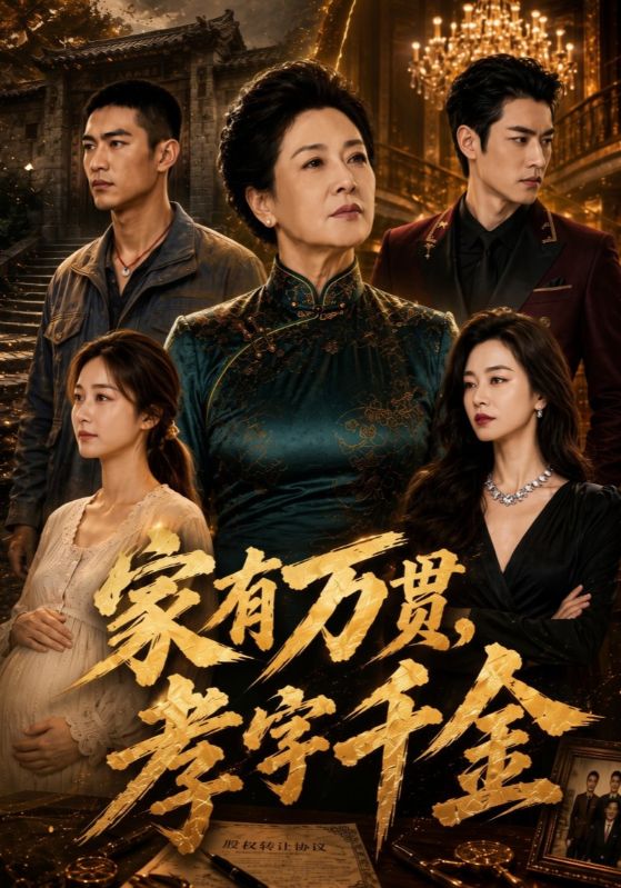 家有万贯，孝字千金