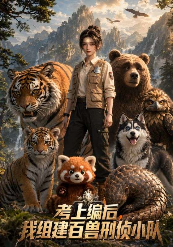考上编后，我组建百兽刑侦小队