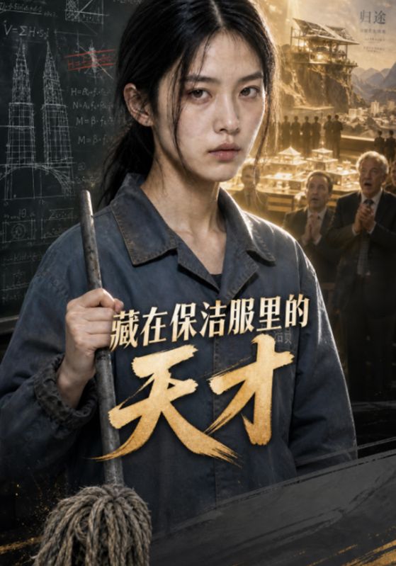 藏在保洁服里的天才