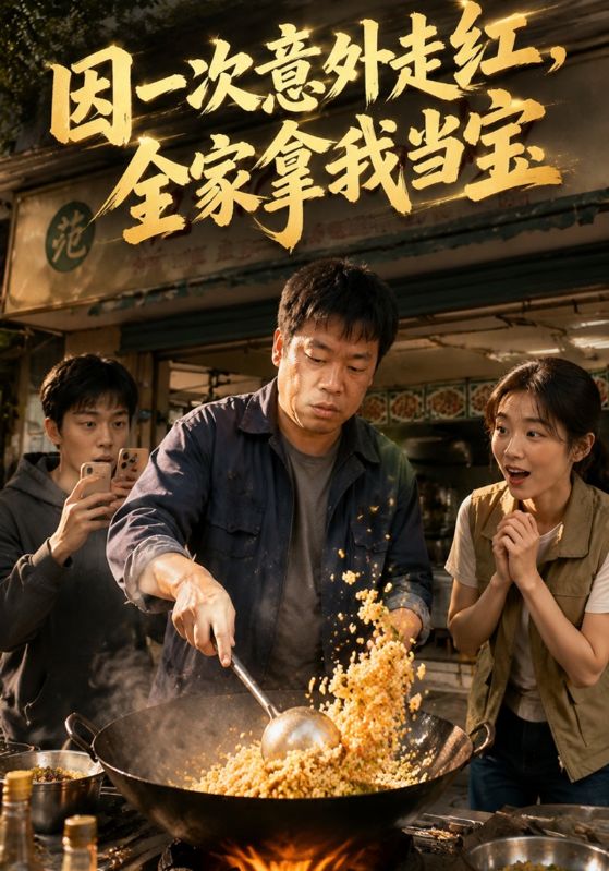 因一次意外走红,全家拿我当宝
