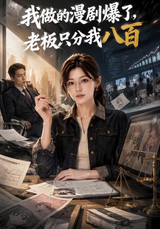 我做的漫剧爆了，老板只分我八百