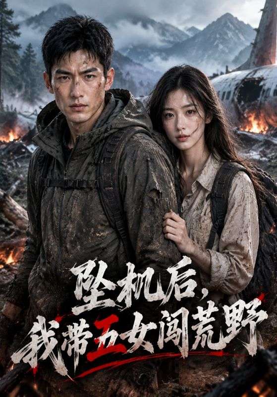坠机后，我带五女闯荒野