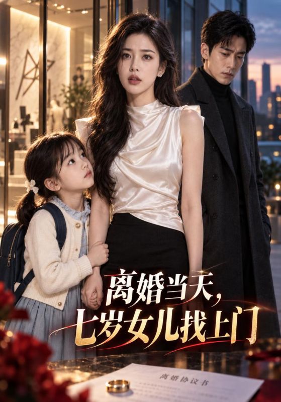 离婚当天，七岁女儿找上门