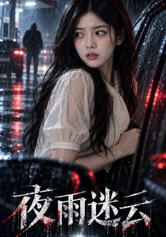 夜雨迷云
