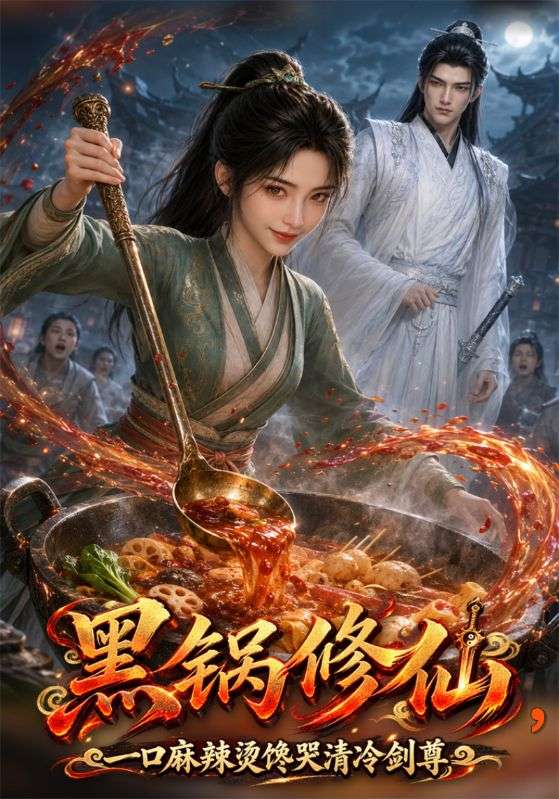 黑锅修仙，一口麻辣烫馋哭清冷剑尊