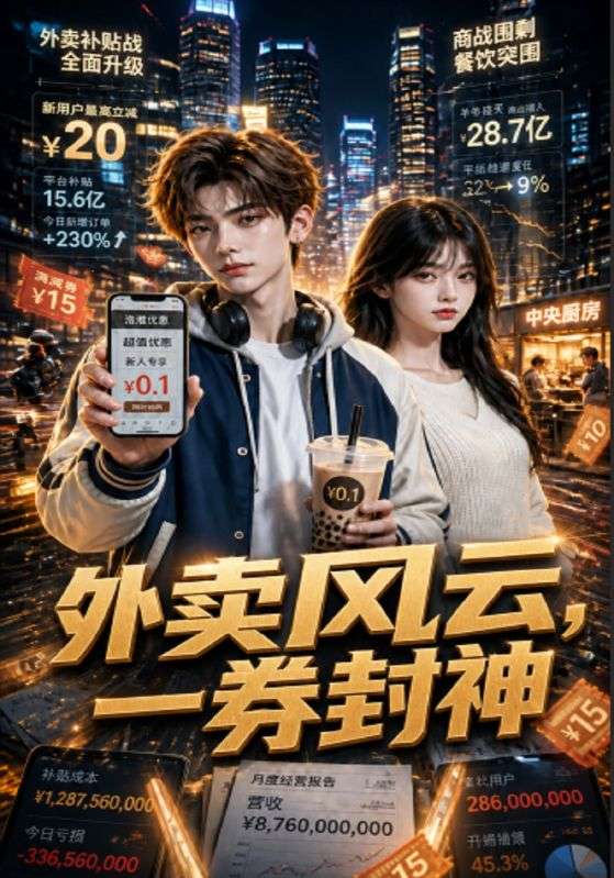 外卖风云，一券封神