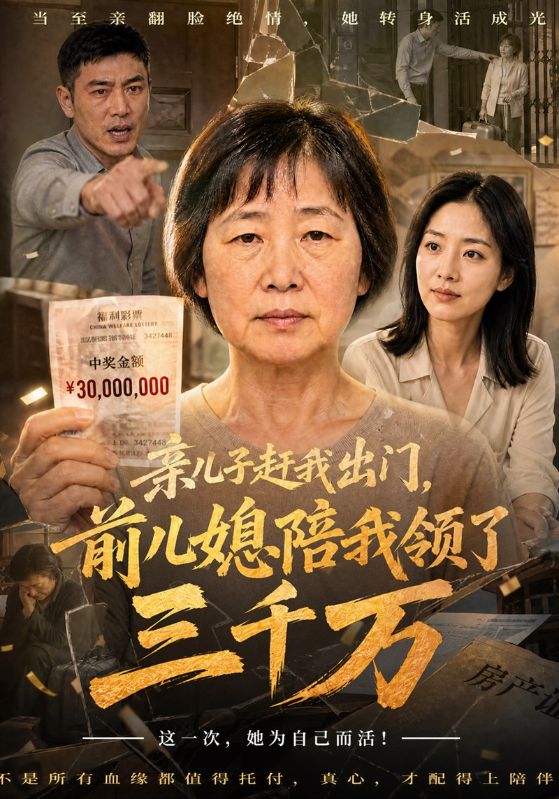 亲儿子赶我出门，前儿媳陪我领了三千万