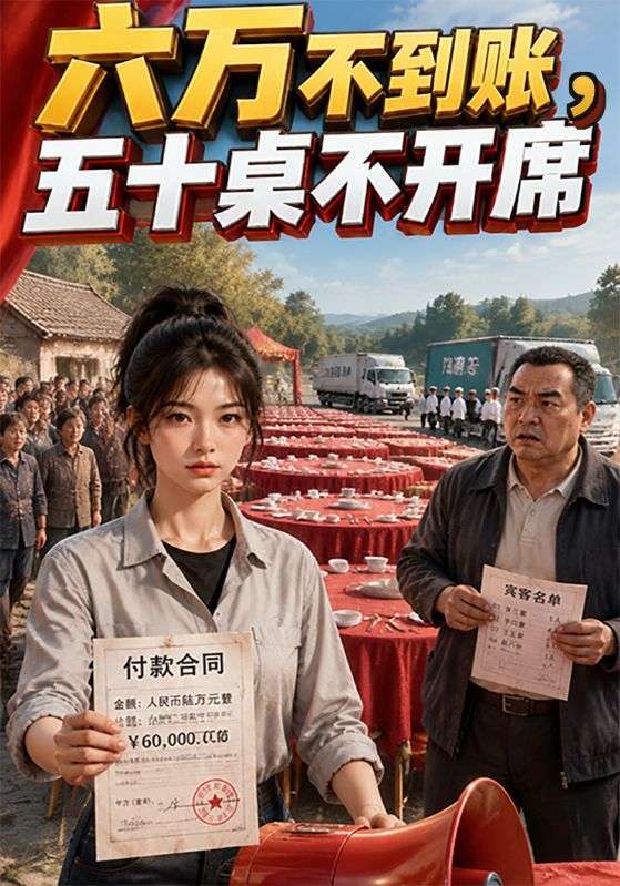 六万不到账，五十桌不开席