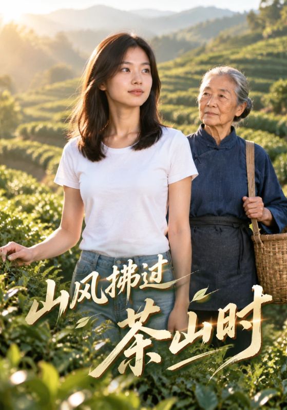 山风拂过茶山时
