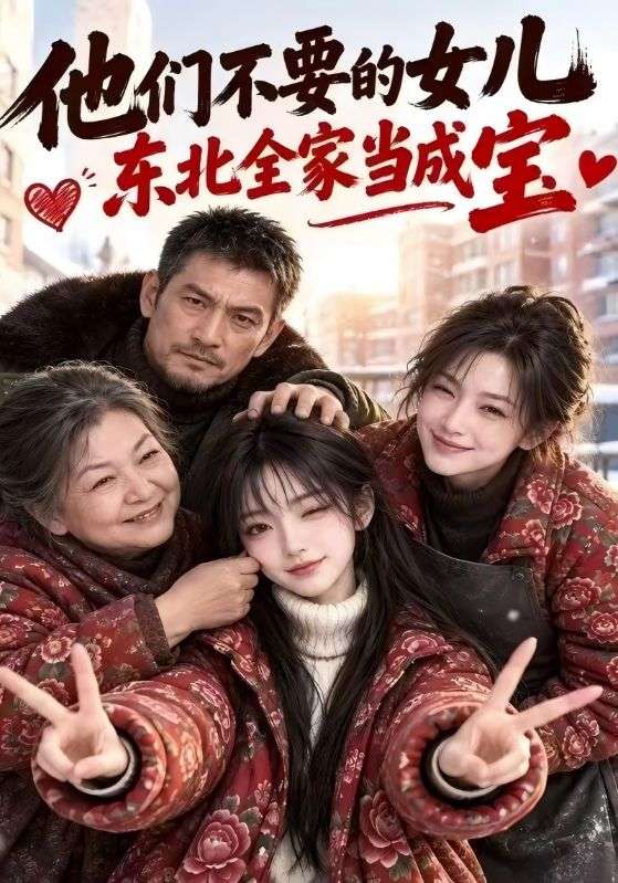 他们不要的女儿，东北全家当成宝