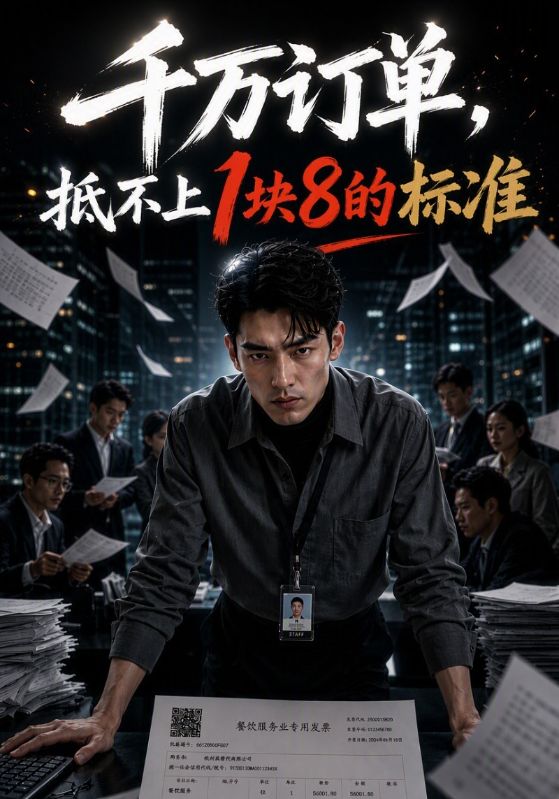 千万订单，抵不上1块8的标准