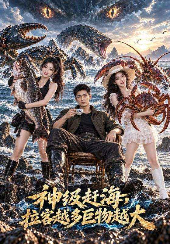 神级赶海，拉客越多巨物越大