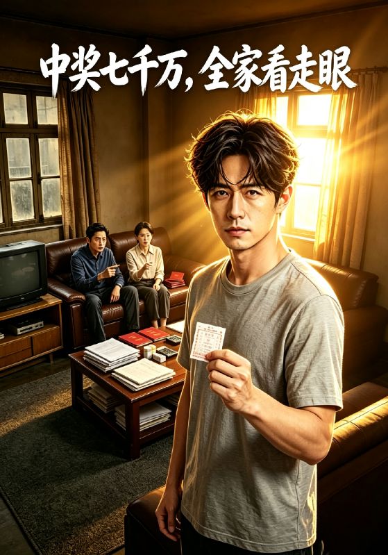 中奖七千万，全家看走眼