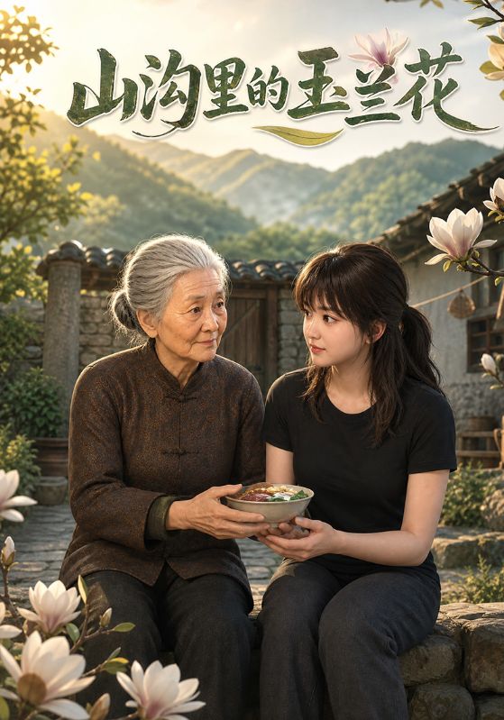 山沟里的玉兰花