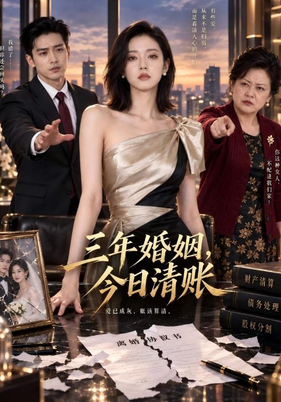 三年婚姻，今日清账