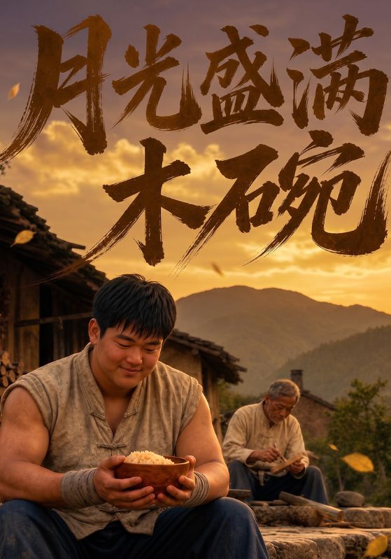 月光盛满木碗
