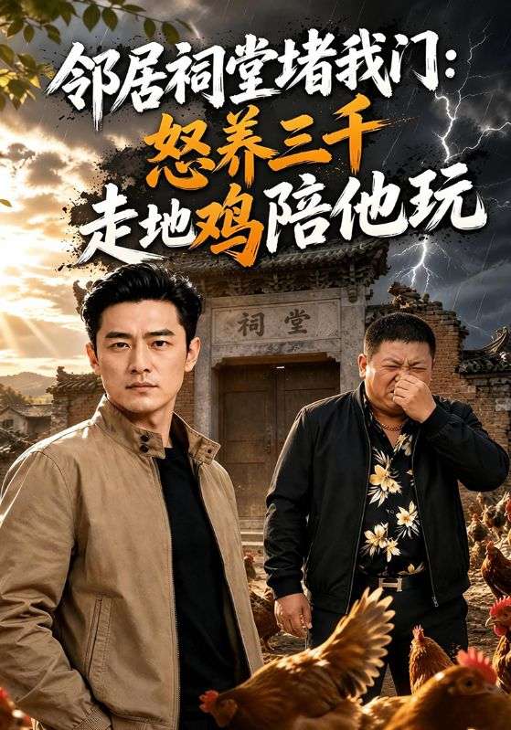 邻居祠堂堵我门：怒养三千走地鸡陪他玩封面