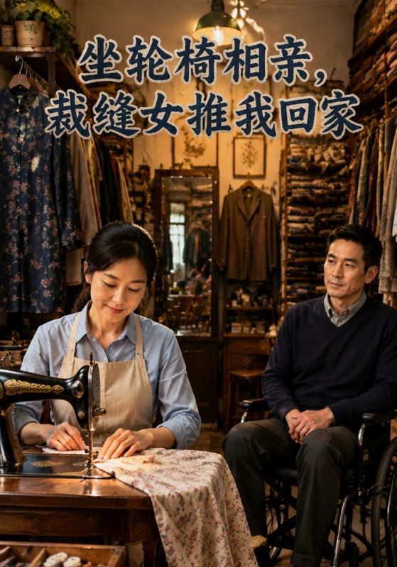 坐轮椅相亲，裁缝女推我回家