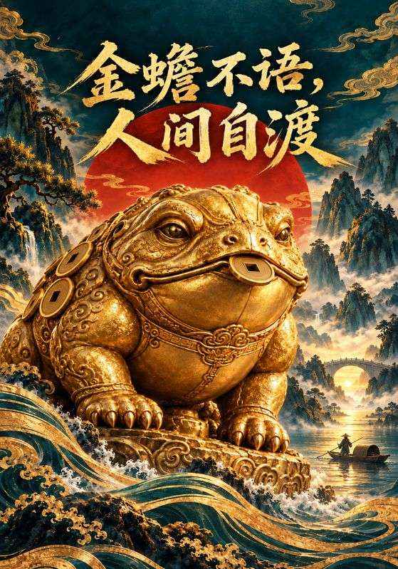 金蟾不语,人间自渡