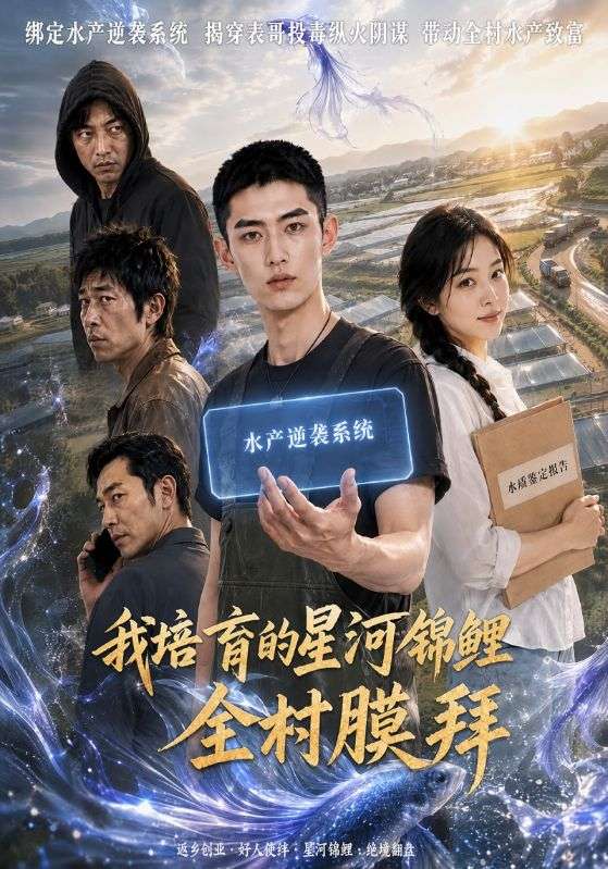 我培育的星河锦鲤全村膜拜