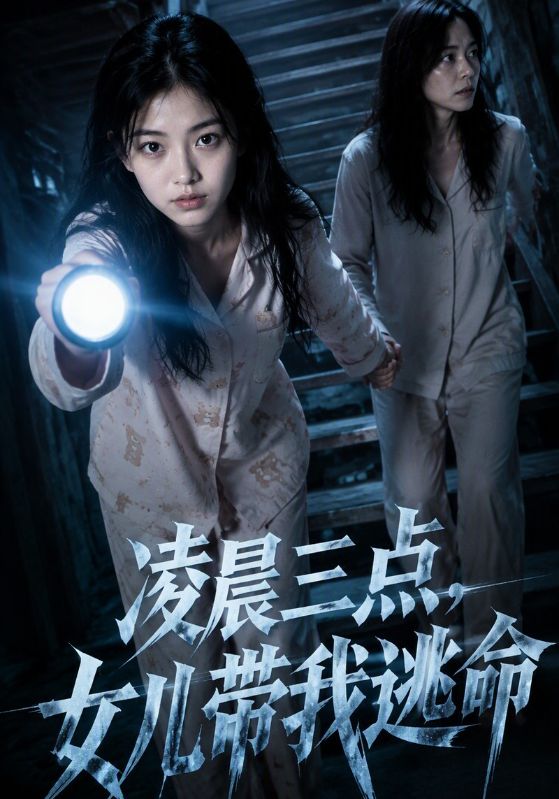 凌晨三点，女儿带我逃命