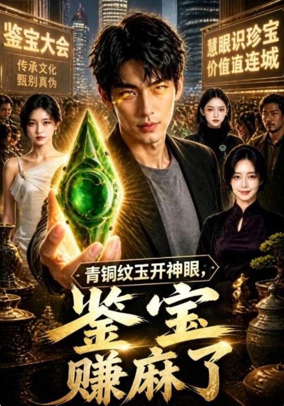 青铜纹玉开神眼，鉴宝赚麻了