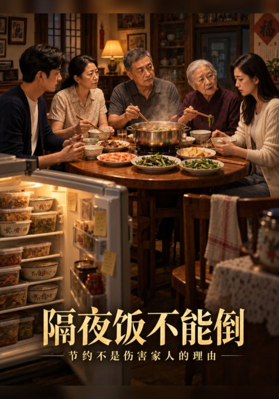 隔夜饭不能倒