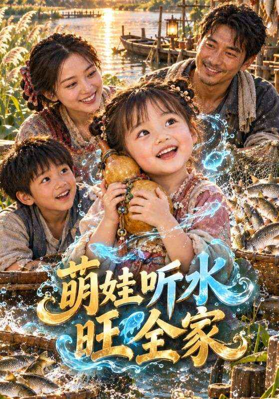 萌娃听水旺全家