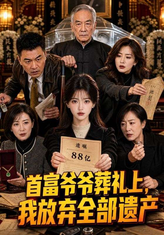首富爷爷葬礼上，我放弃全部遗产