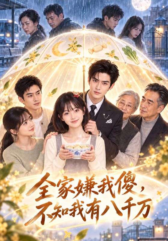 全家嫌我傻，不知我有八千万