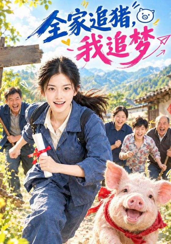 全家追猪，我追梦