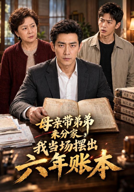 母亲带弟弟来分家，我当场摆出六年账本