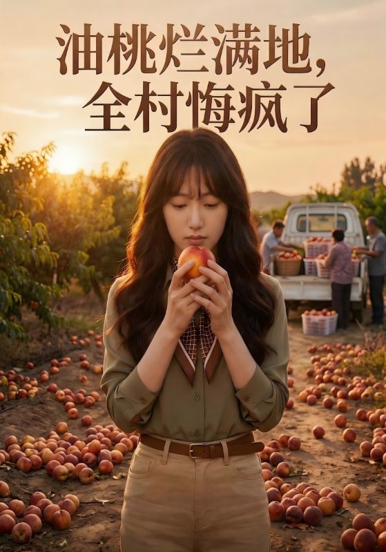 油桃烂满地,全村悔疯了