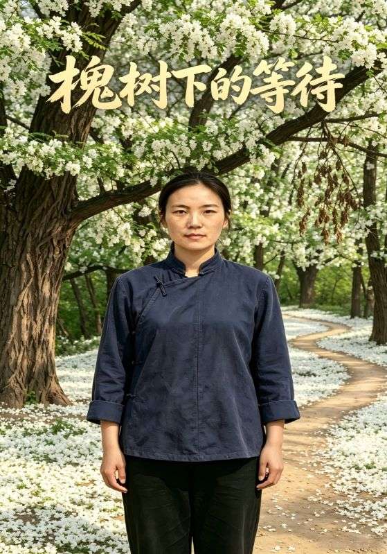槐树下的等待