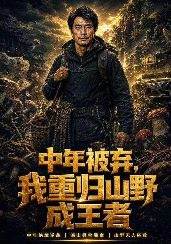 中年被弃，我重归山野成王者封面
