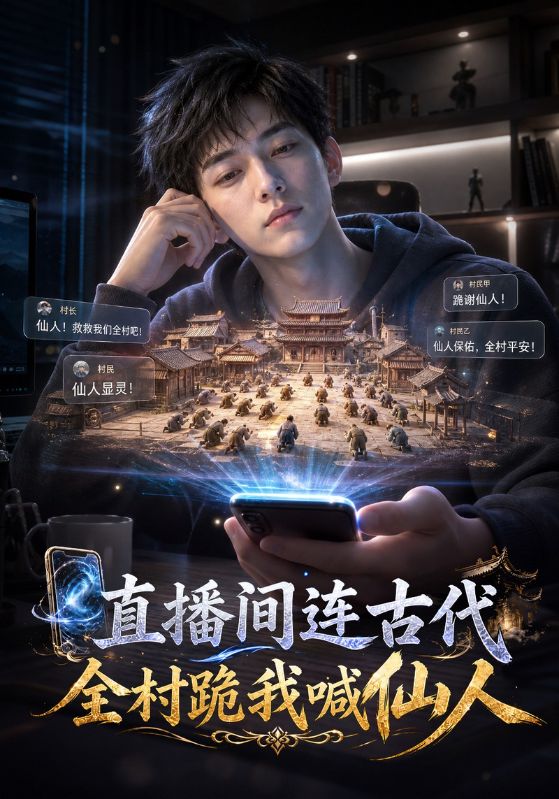 直播间连古代，全村跪我喊仙人