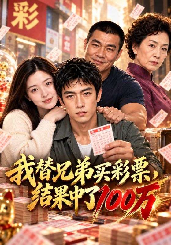 我替兄弟买彩票，结果中了100万
