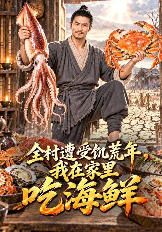 全村遭受饥荒年，我在家里吃海鲜