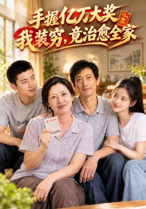 手握亿万大奖我装穷，竟治愈全家佬