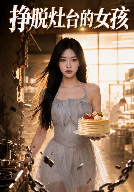 挣脱灶台的女孩