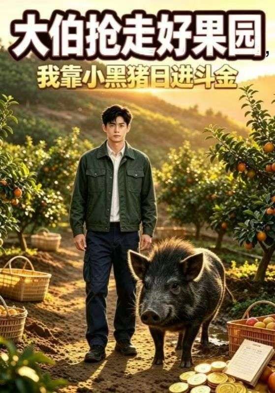 大伯抢走好果园，我靠小黑猪日进斗金